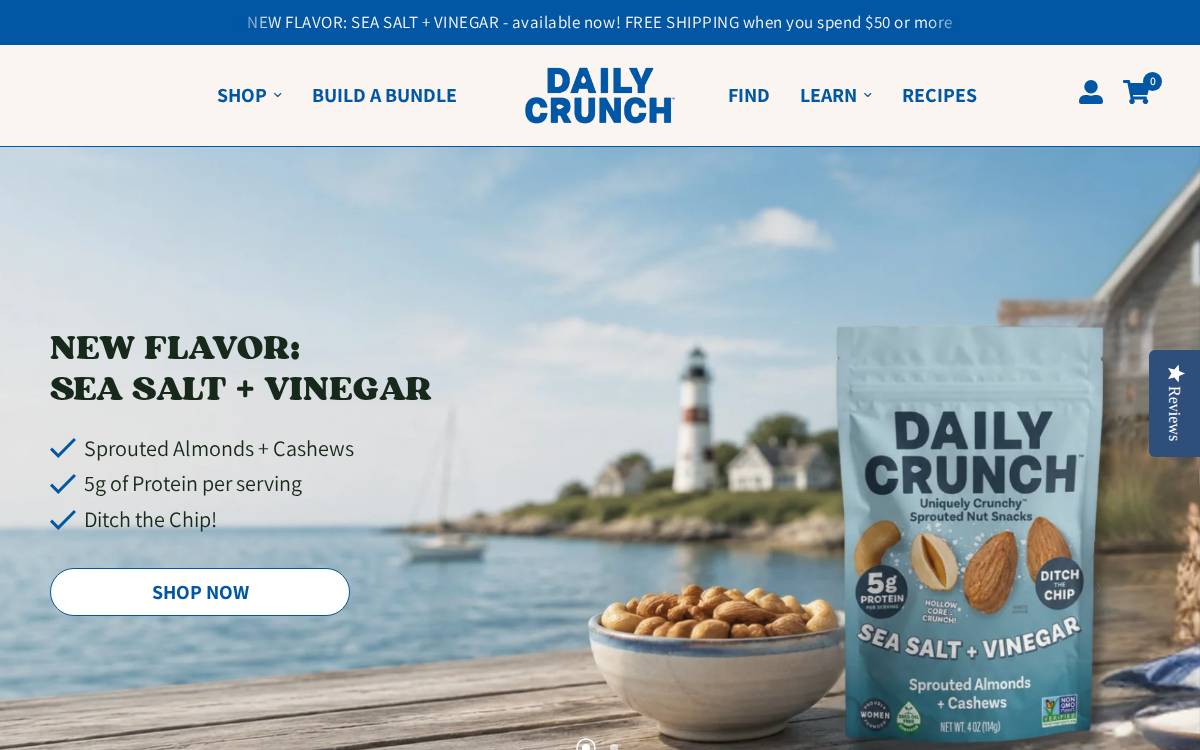 Daily Crunch website preview