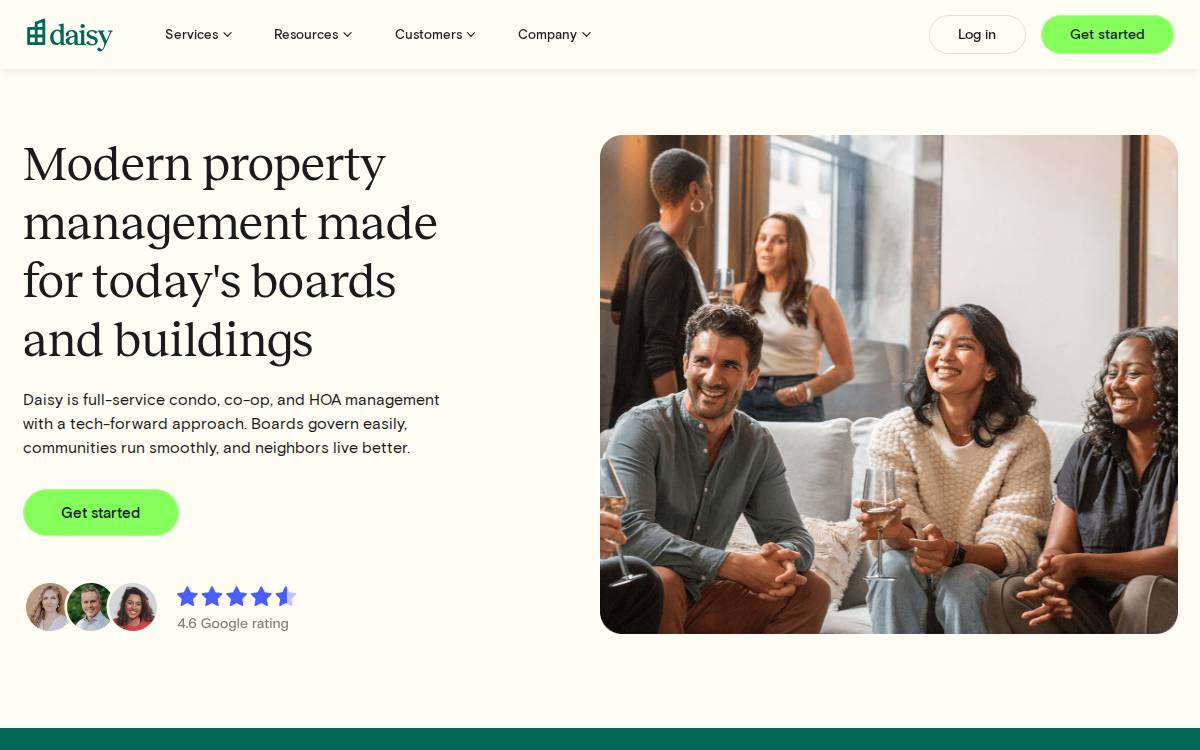 Daisy website preview
