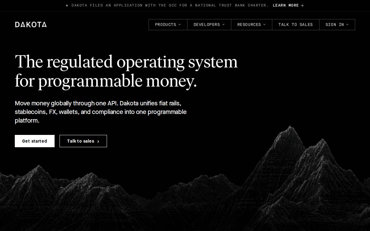 Dakota website preview