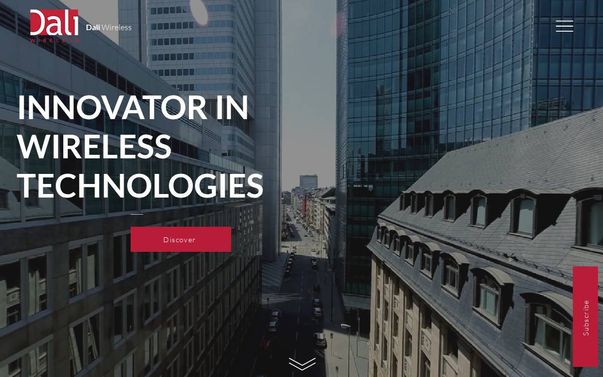 Daliwireless website preview