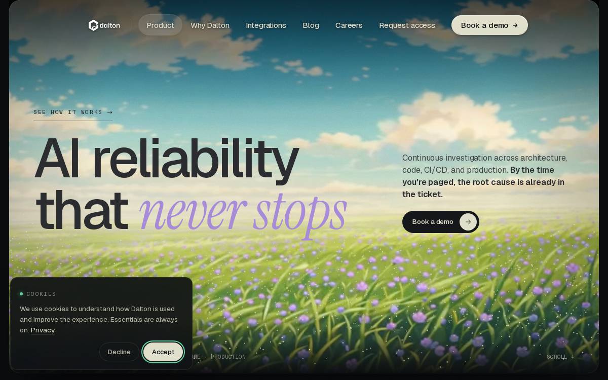 Daltonhq website preview