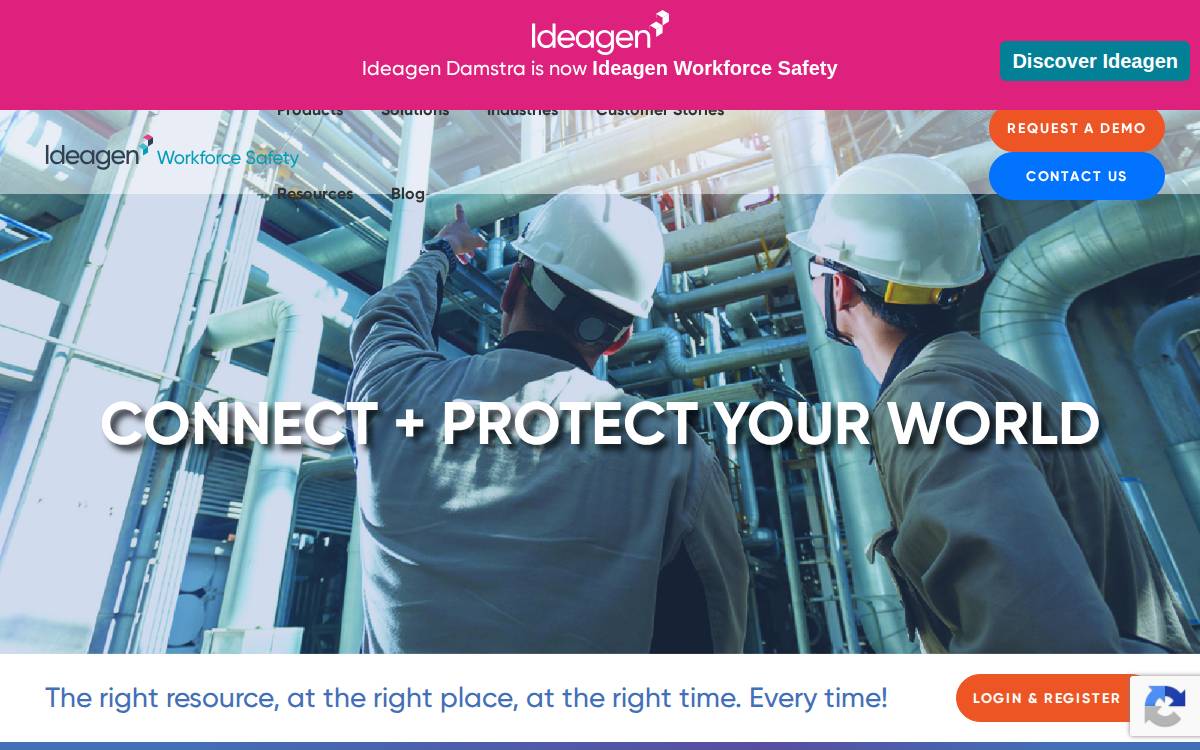 Damstratechnology website preview