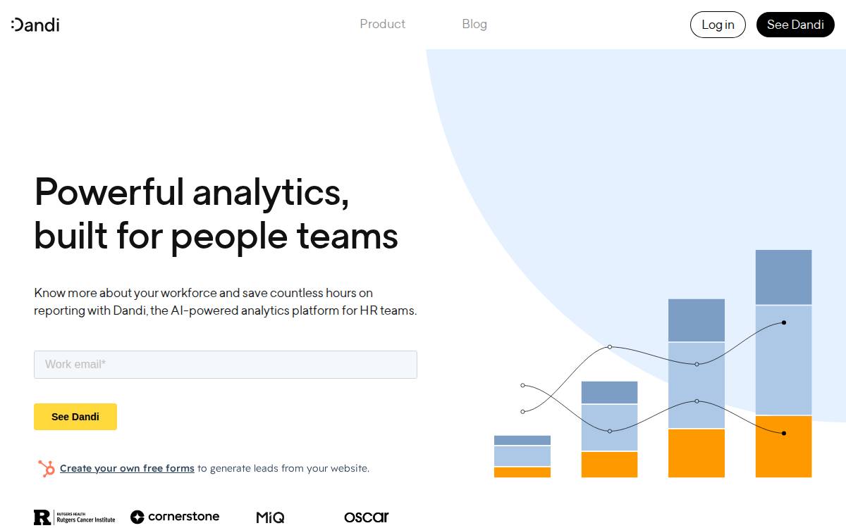 Dandi website preview
