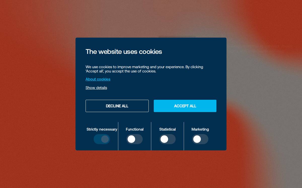 Danelec website preview