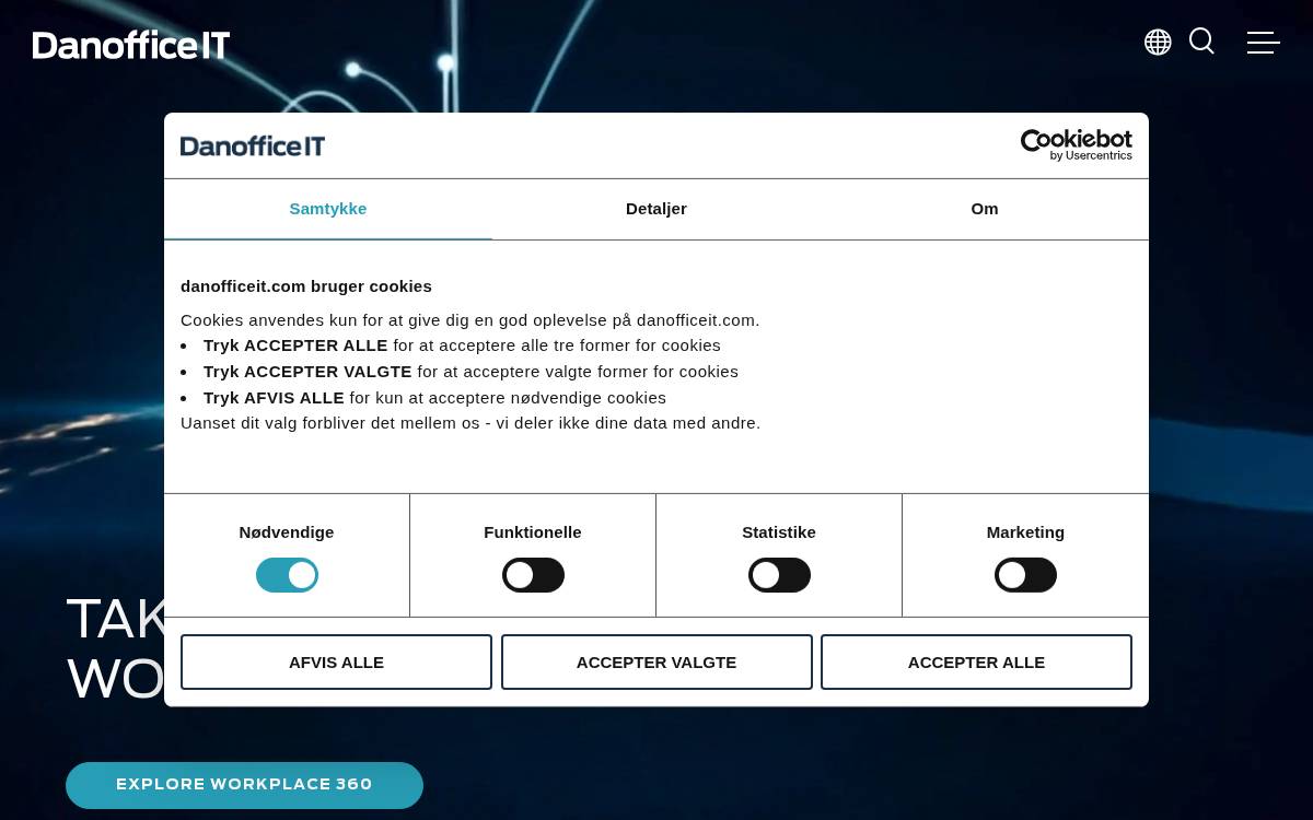 Danoffice IT website preview