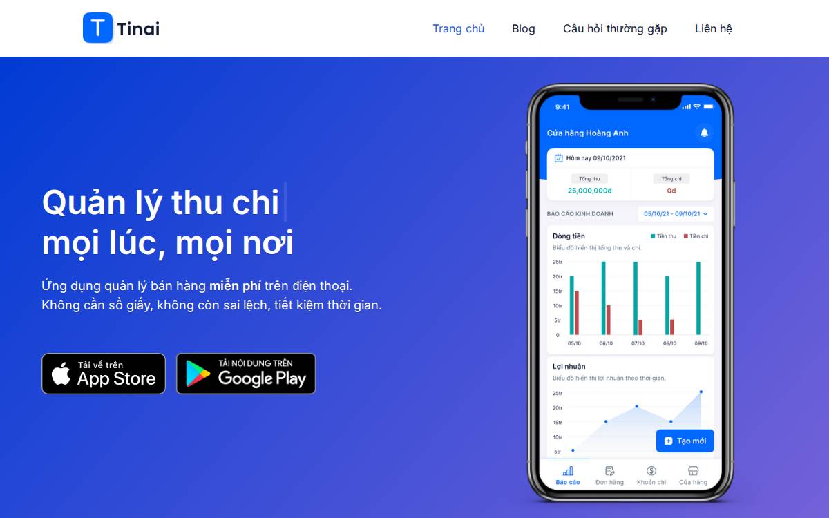 DanteHQ website preview