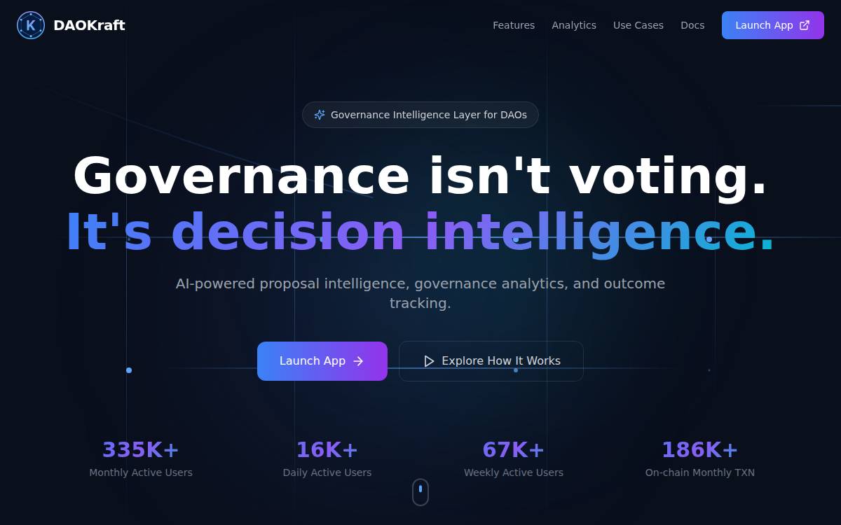 Daokraft website preview