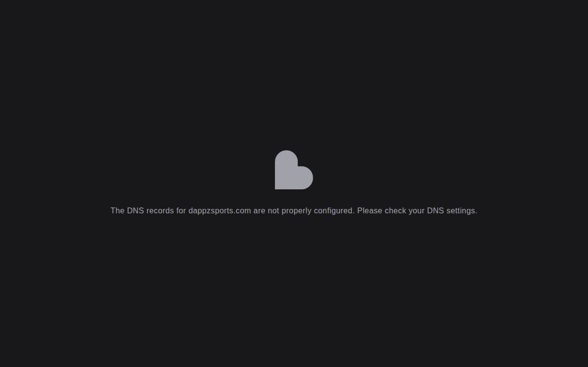 Dappz website preview