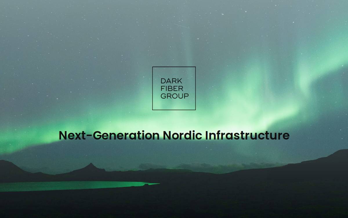Dark Fiber Group website preview