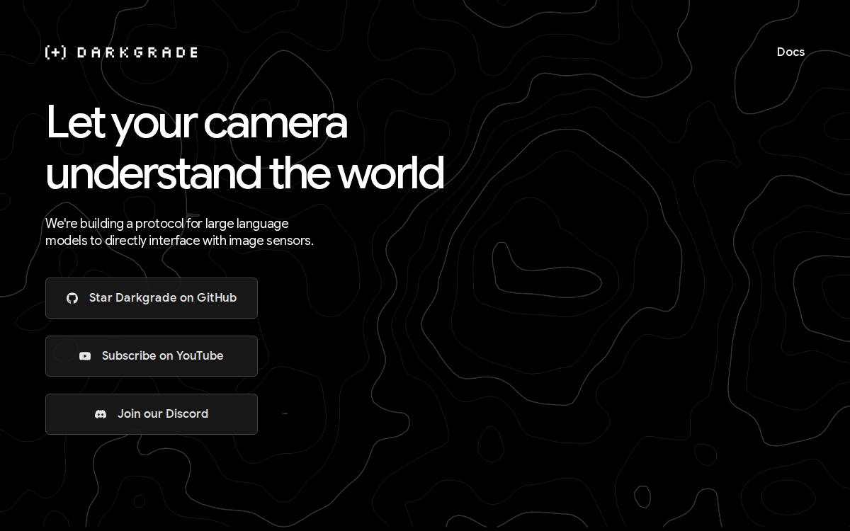 Darkgrade website preview