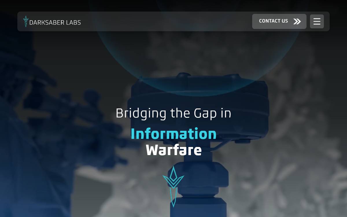 Darksaberlabs website preview