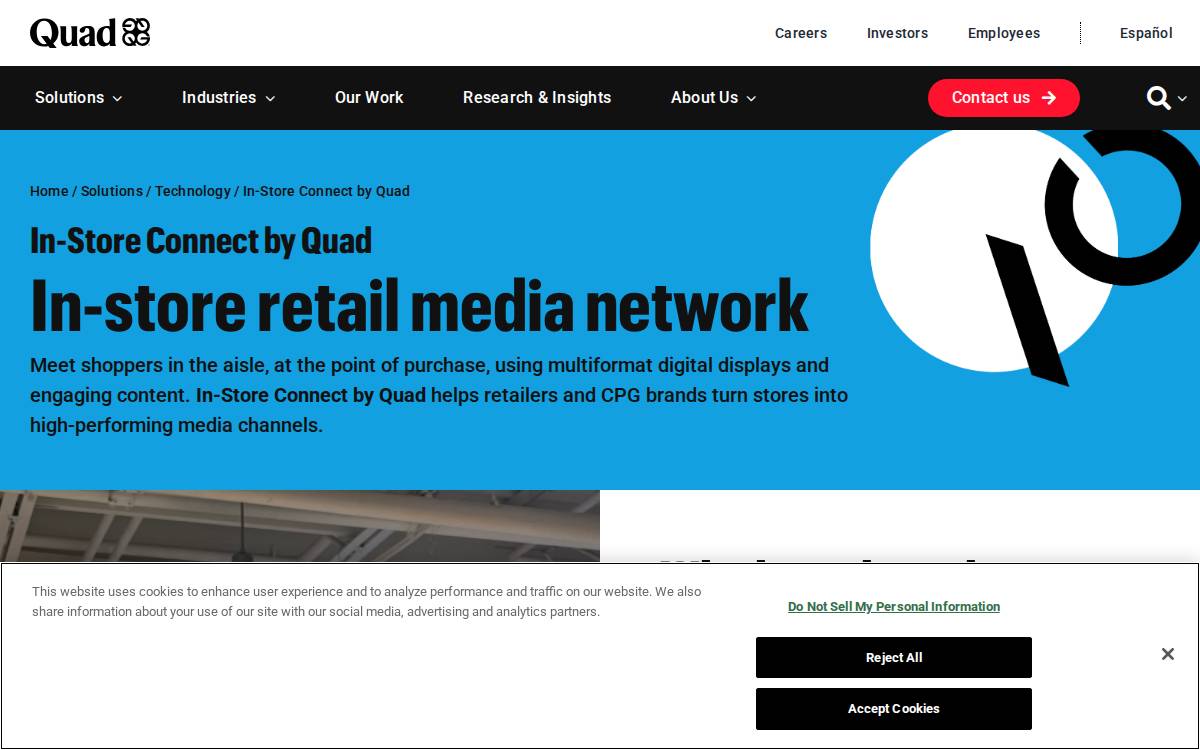 DART website preview