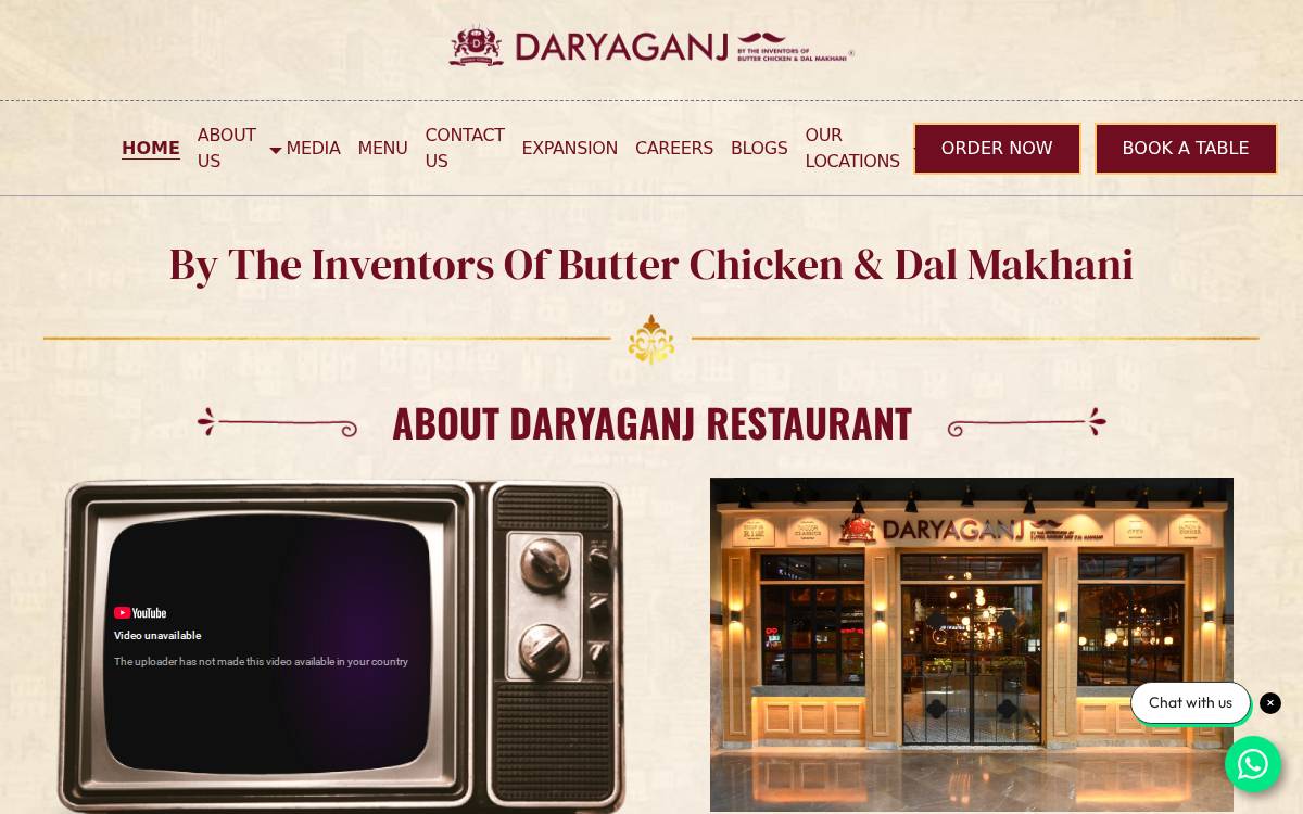 Daryaganj website preview