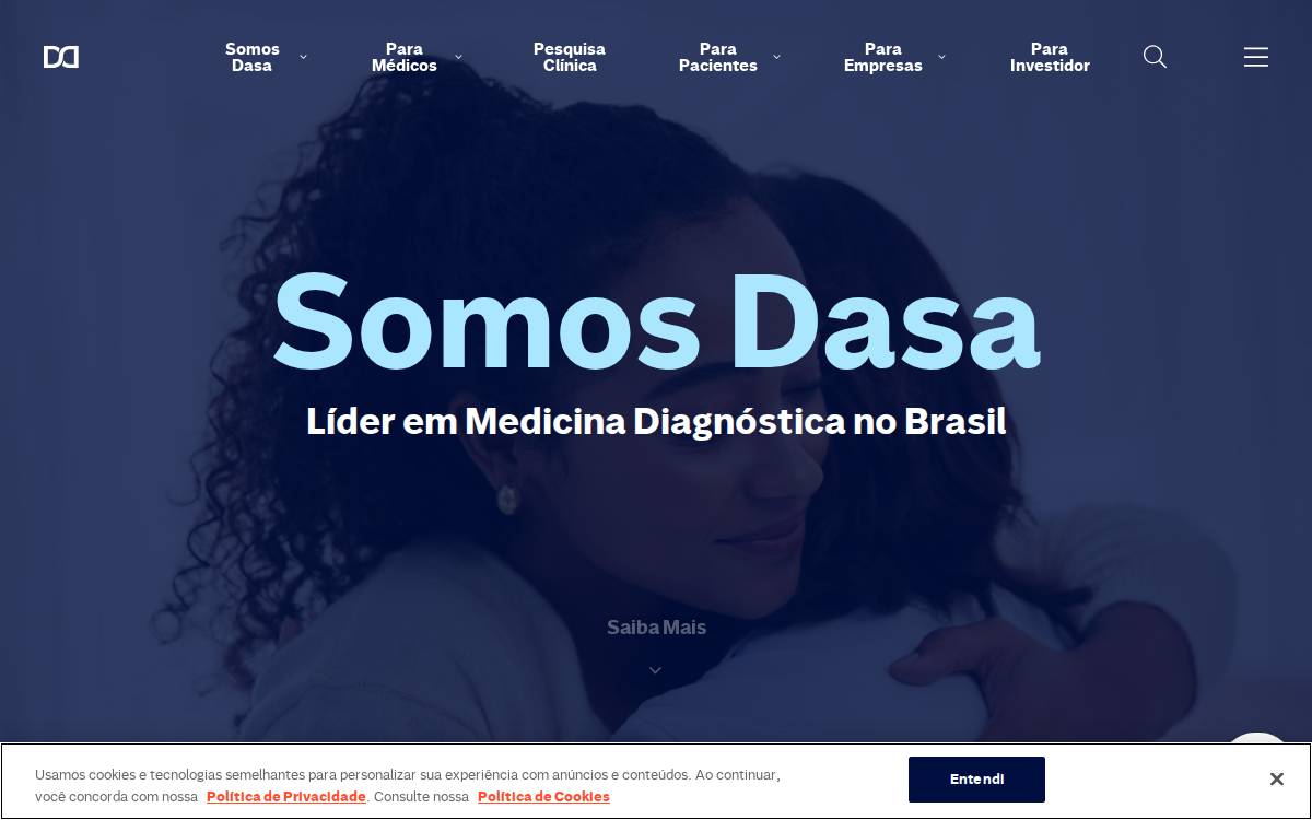 Dasa website preview
