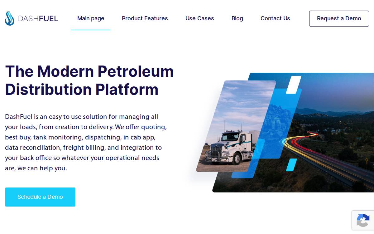 DashFuel website preview