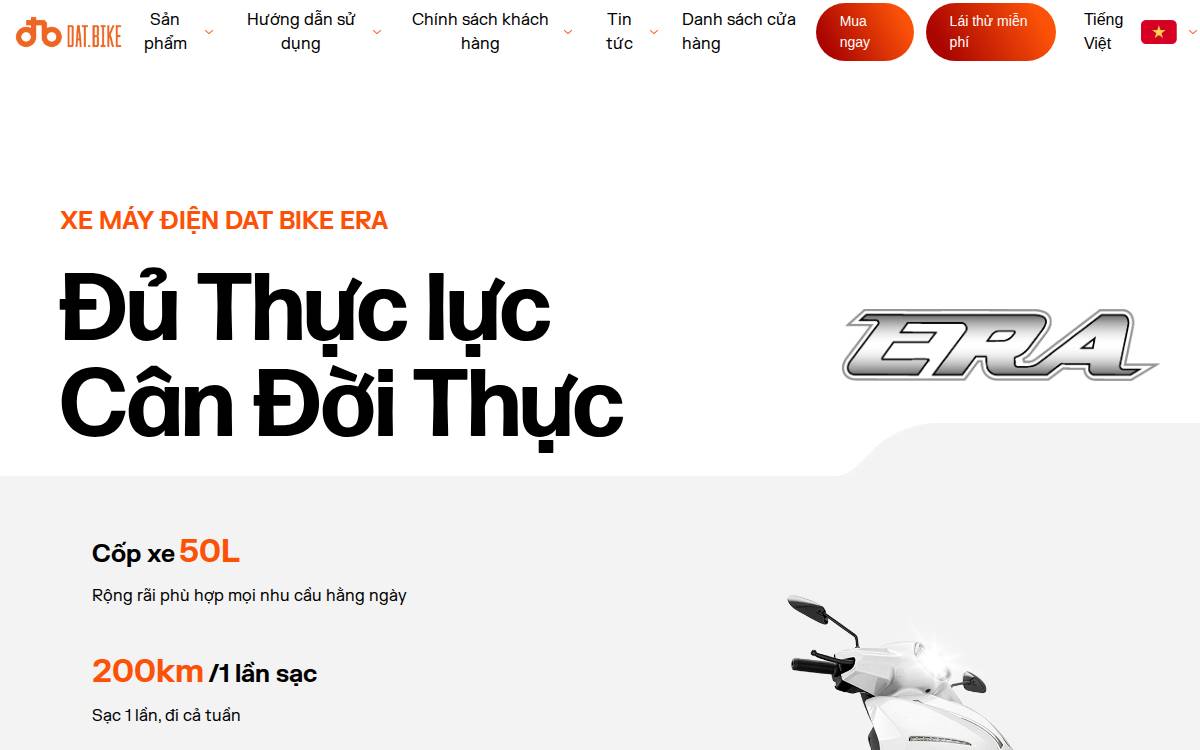Dat website preview