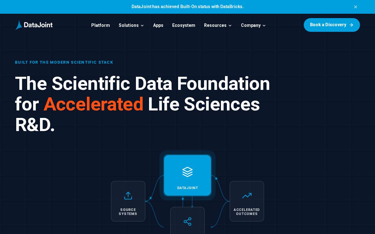 Data Joint website preview