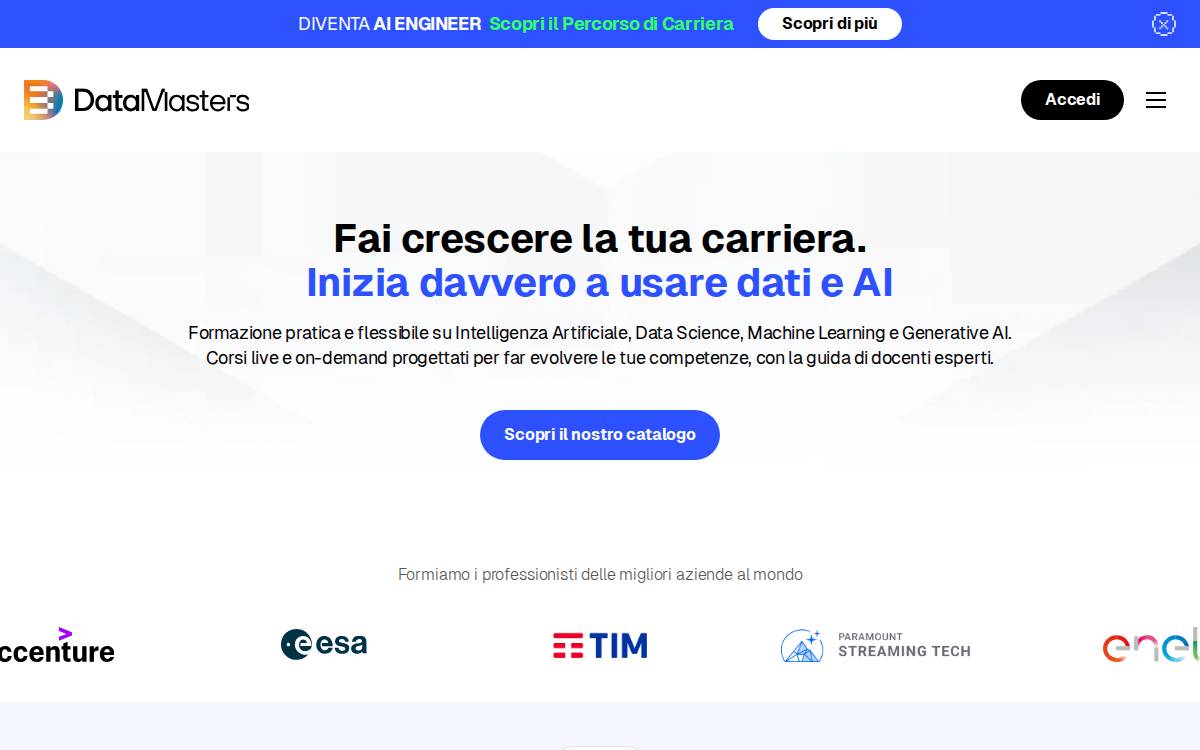 Data Masters website preview