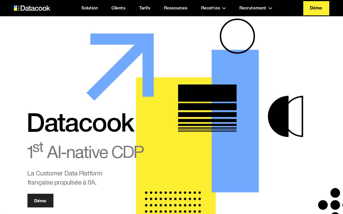 Datacook website preview