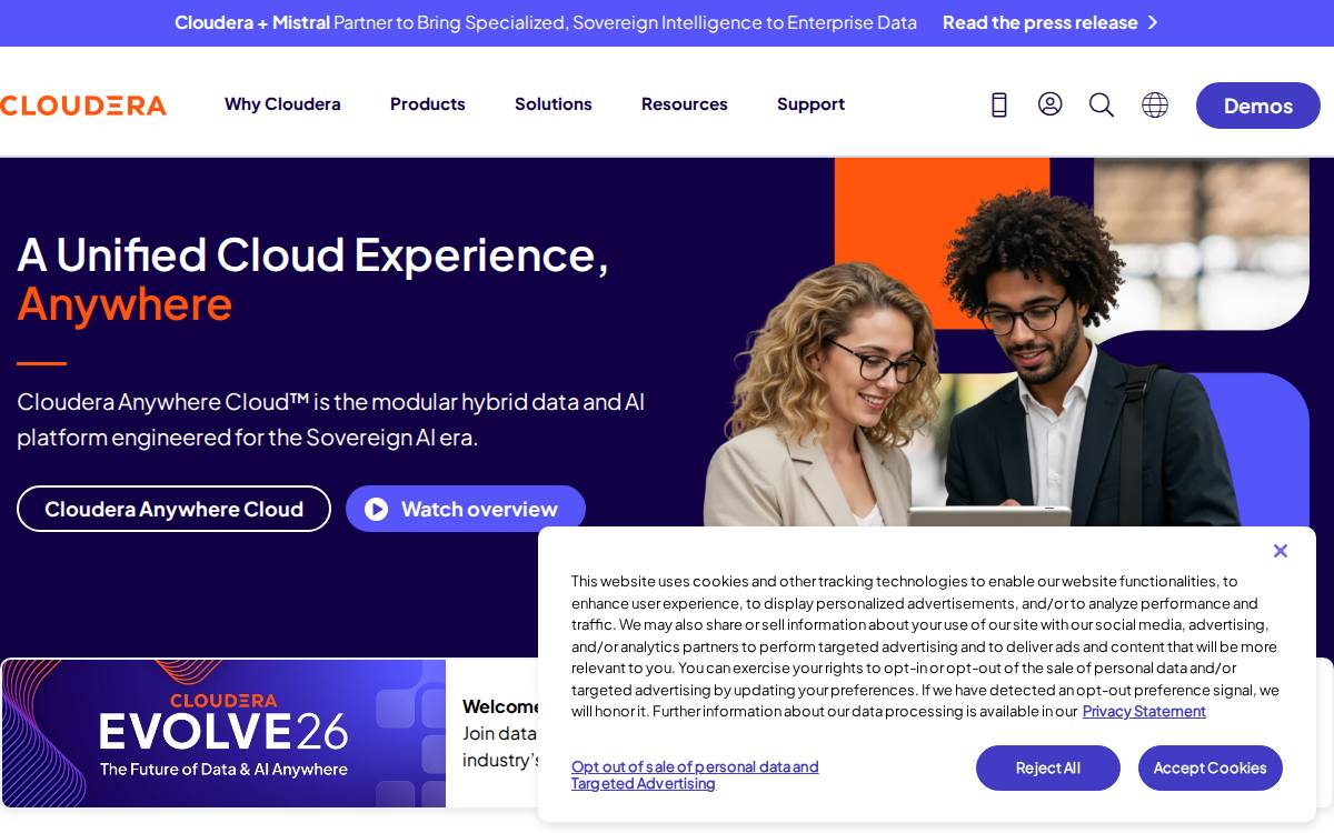 DataCoral website preview
