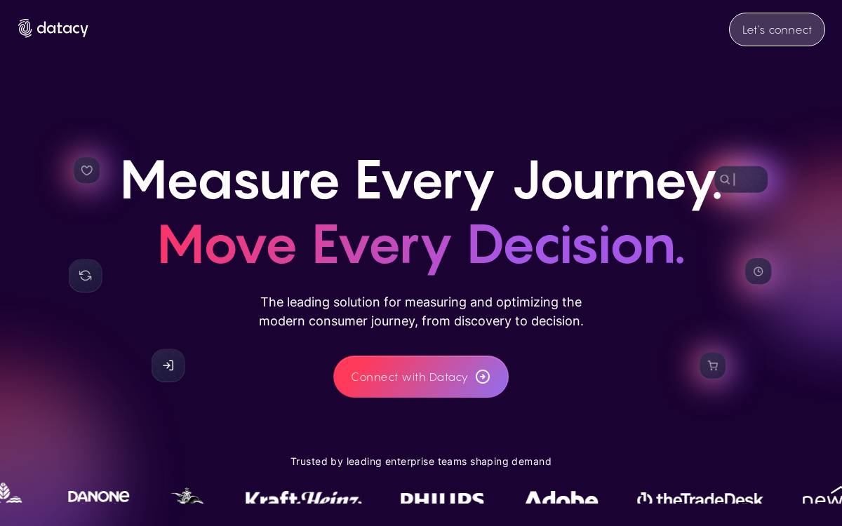 Datacy website preview