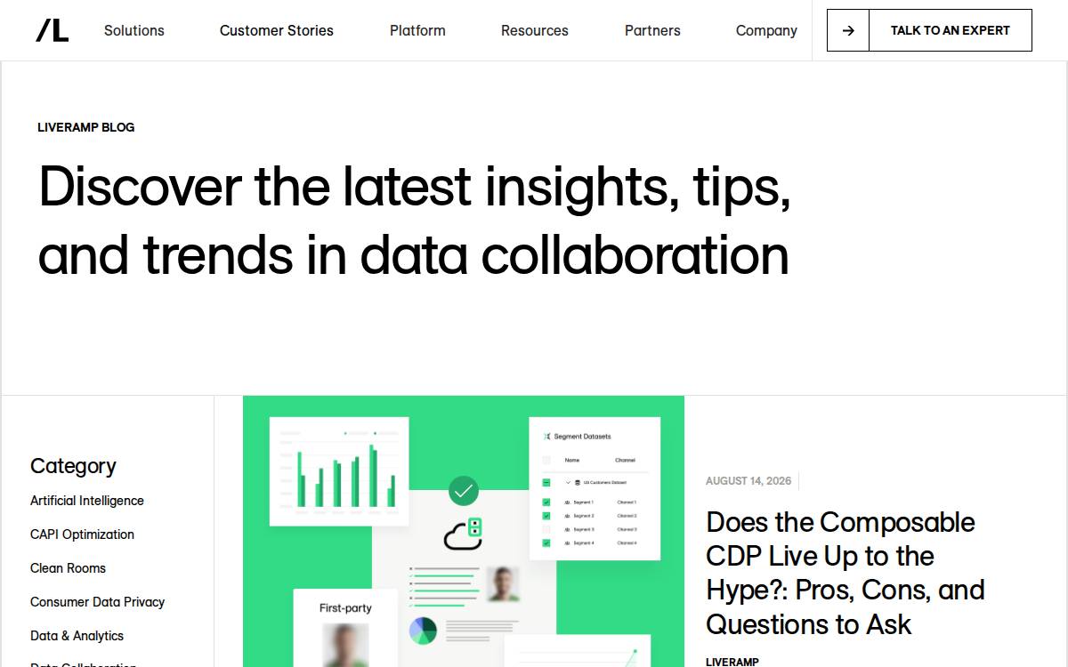 Datafleets website preview