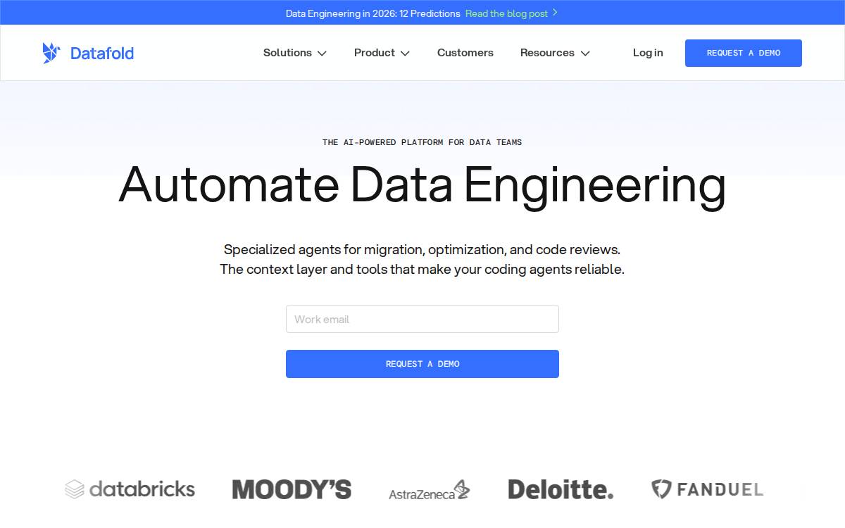 Datafold website preview