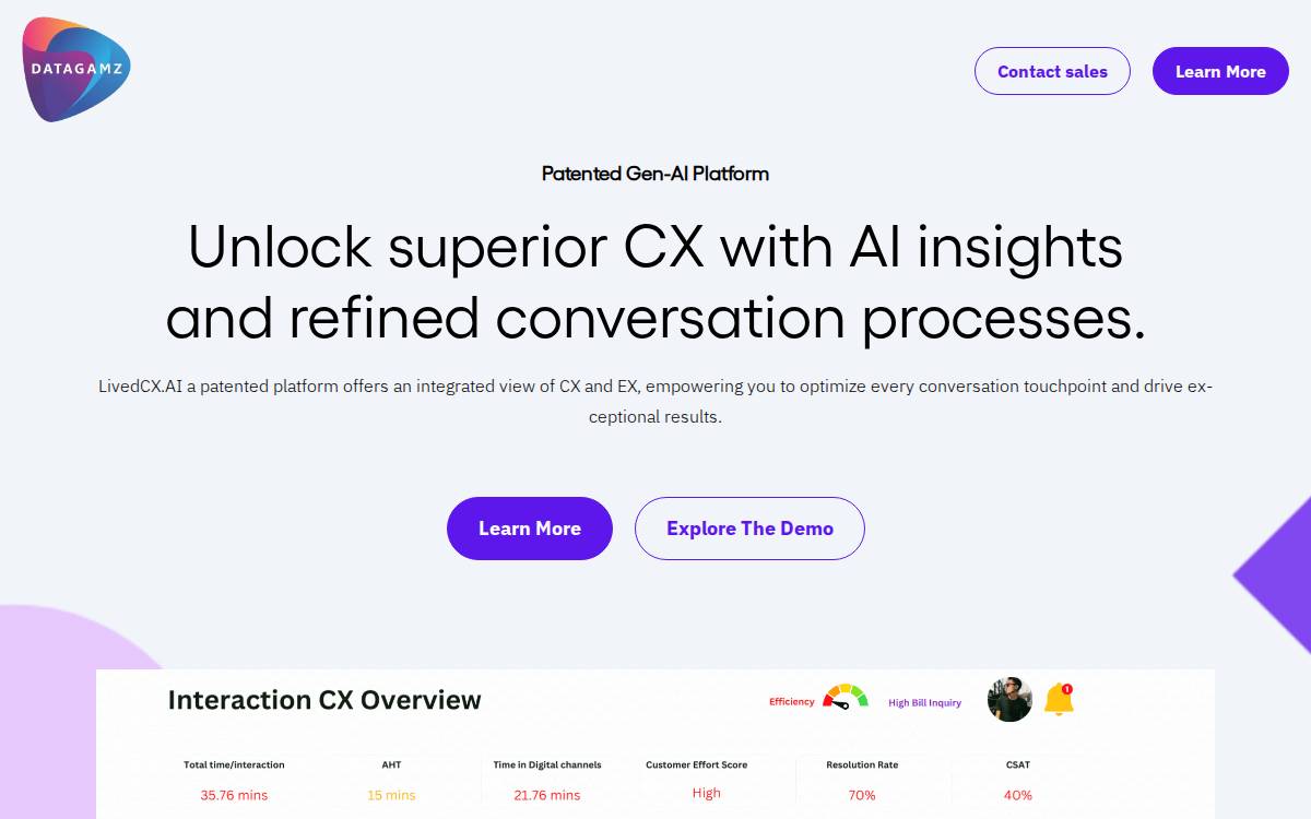 Datagamz website preview