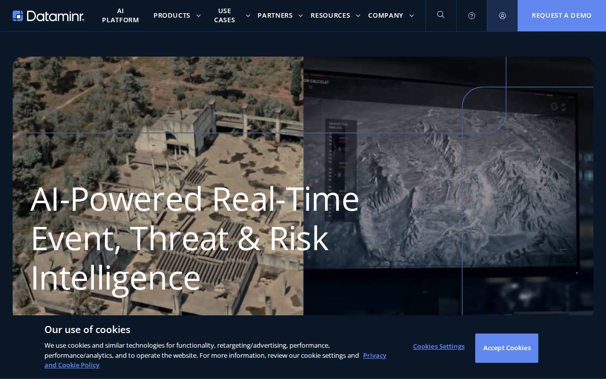 Dataminr, Inc. website preview