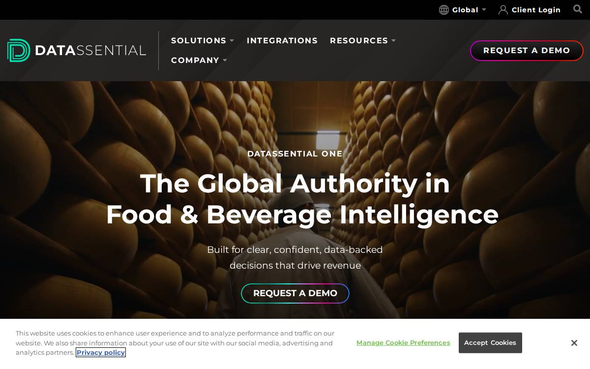 Datassential website preview