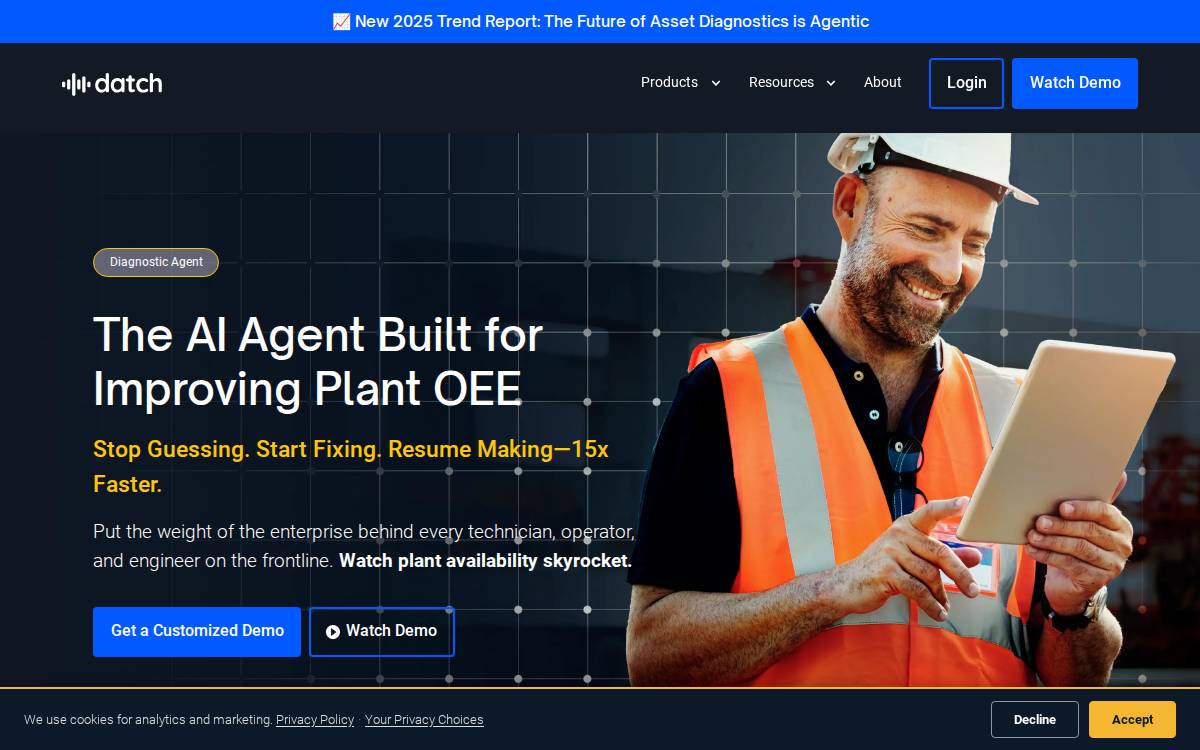 Datch website preview