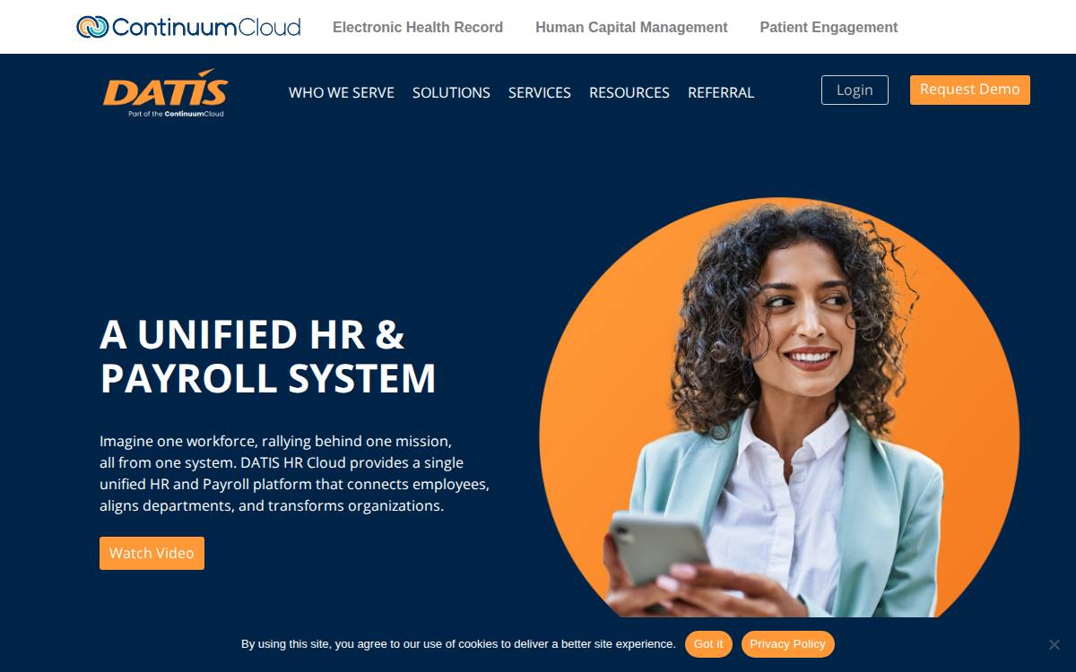 DATIS.com website preview