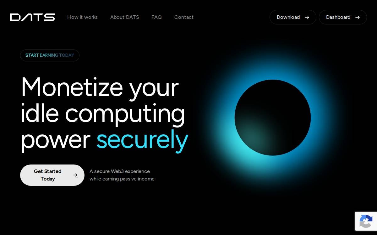 Datsproject website preview