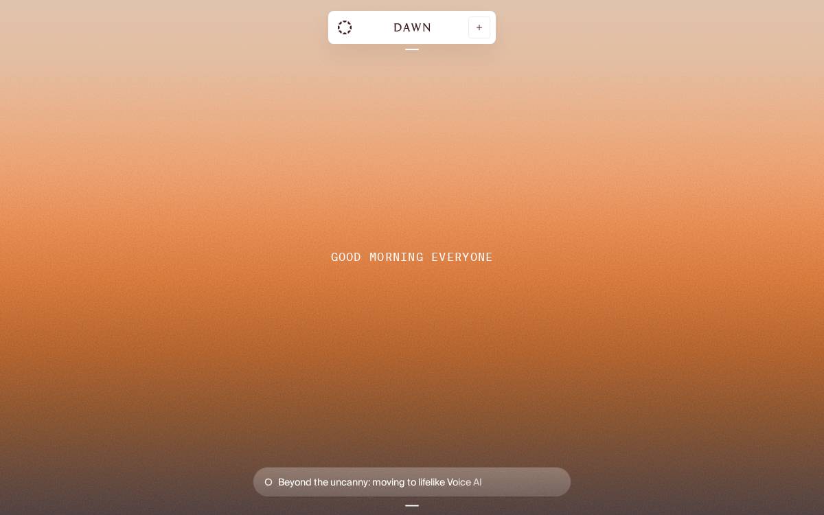 Dawn Capital website preview