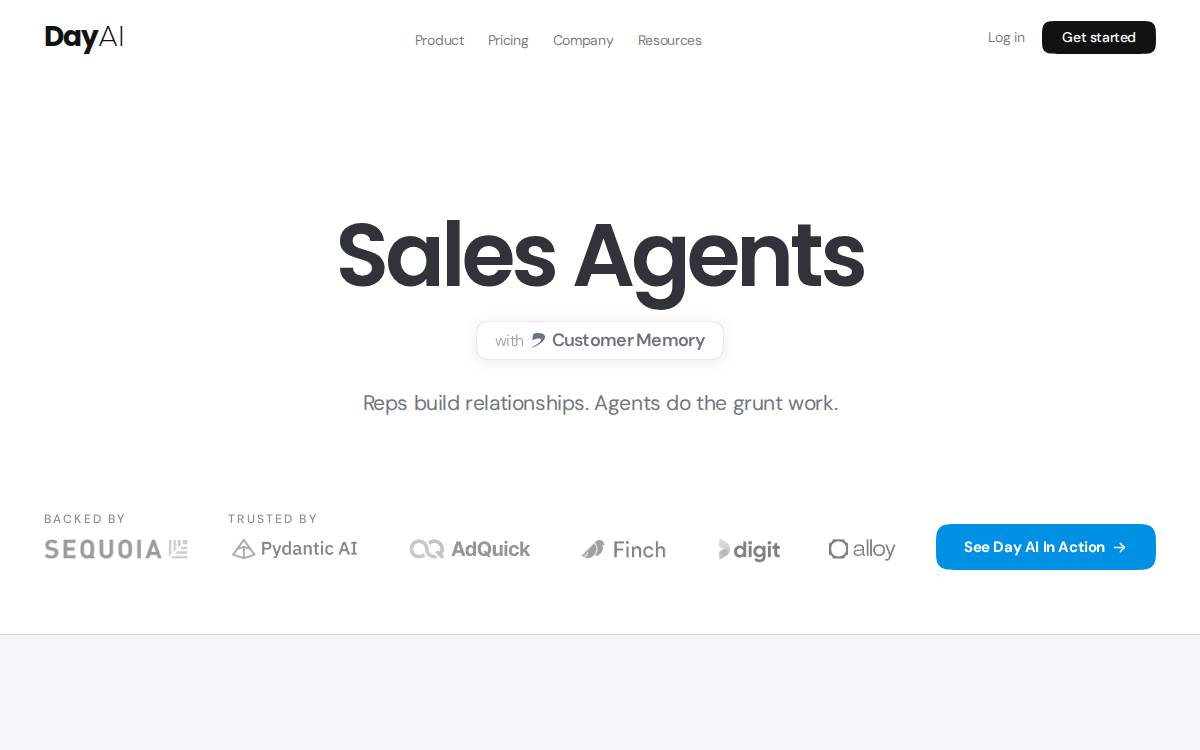 Day AI website preview