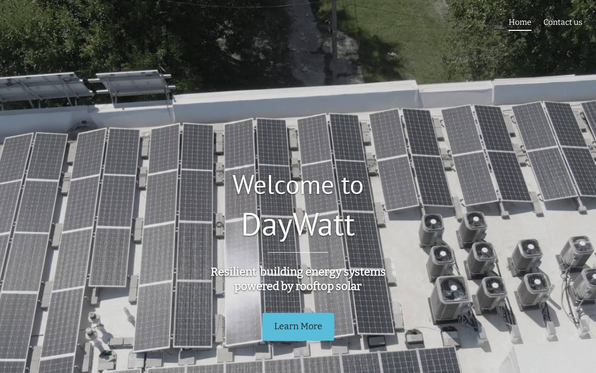 Daywatt website preview