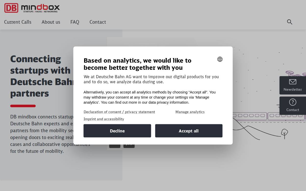 DB mindbox website preview