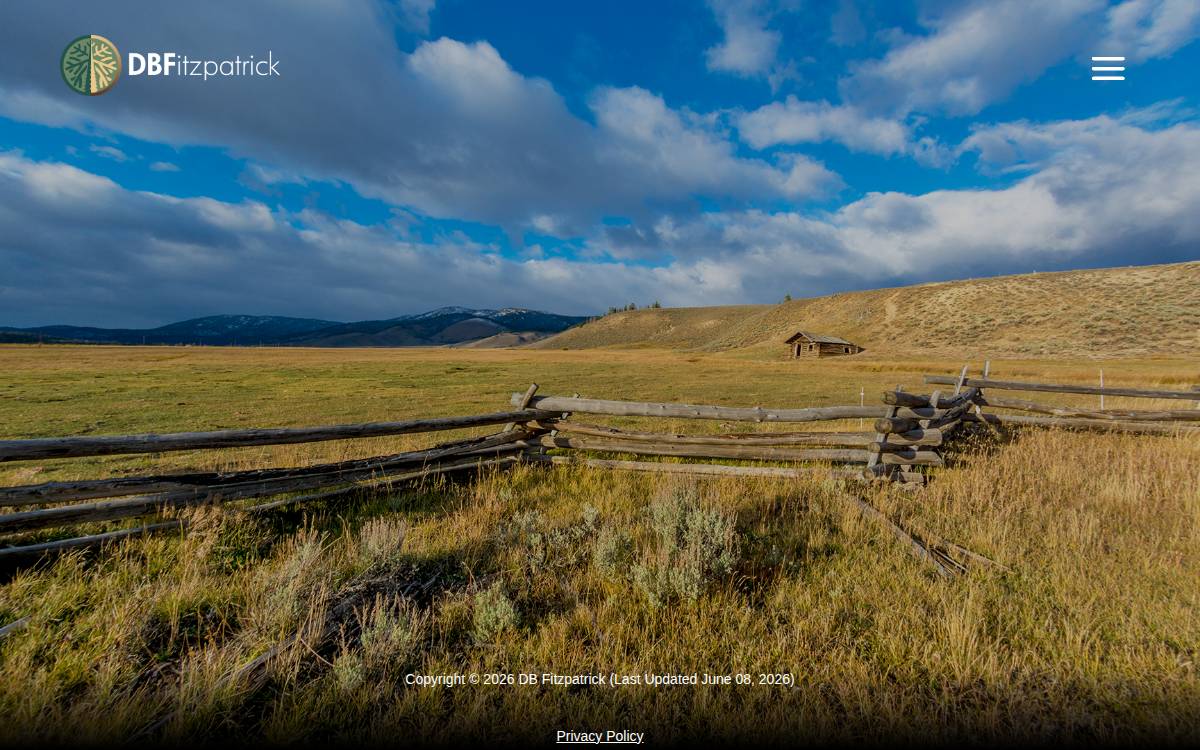 Dbfitzpatrick website preview