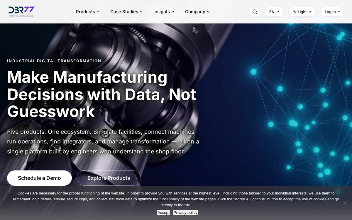 DBR77 website preview