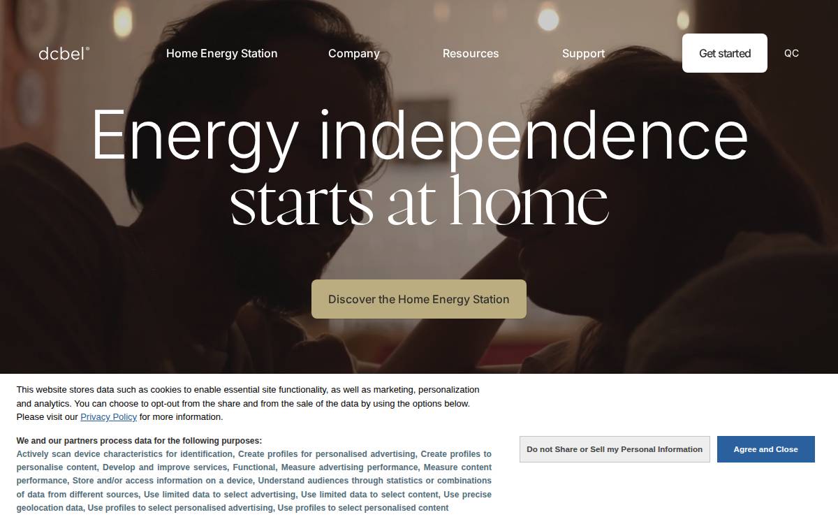 dcbel website preview