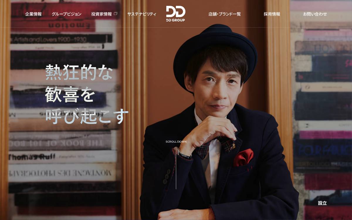 DD Group Co., Ltd. website preview