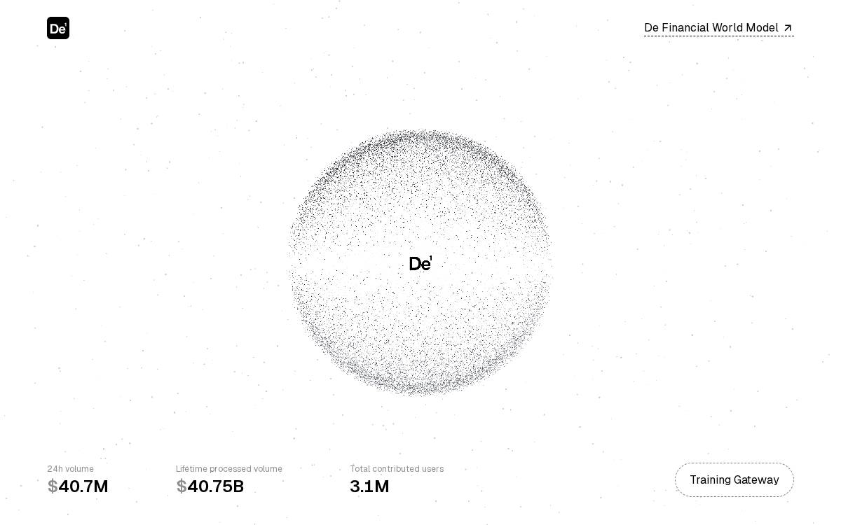 De1 website preview