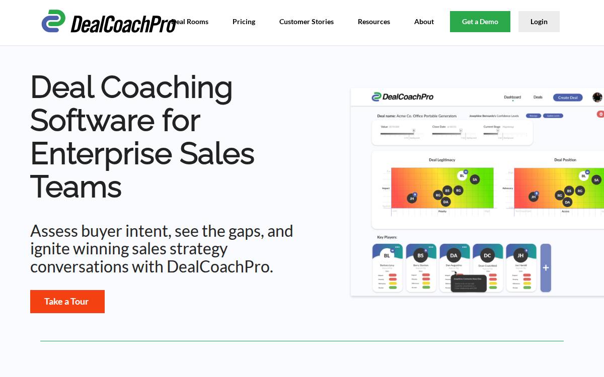 DealCoachPro website preview