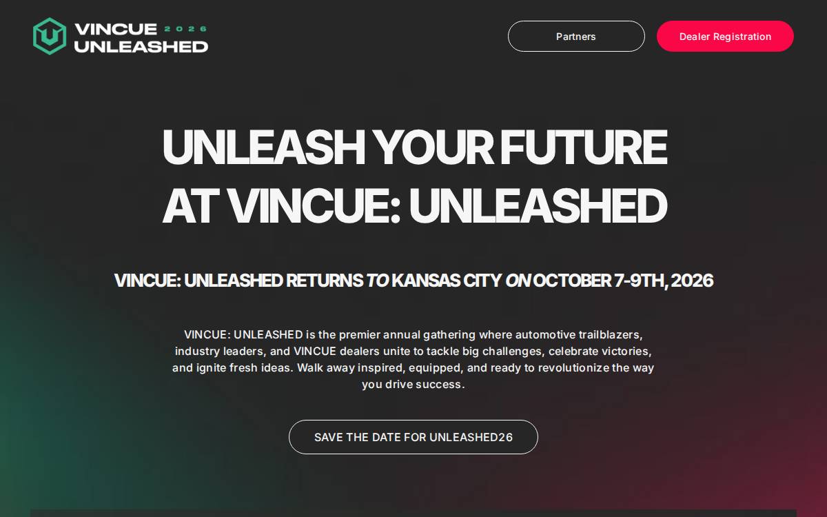 DealerCue Automotive website preview