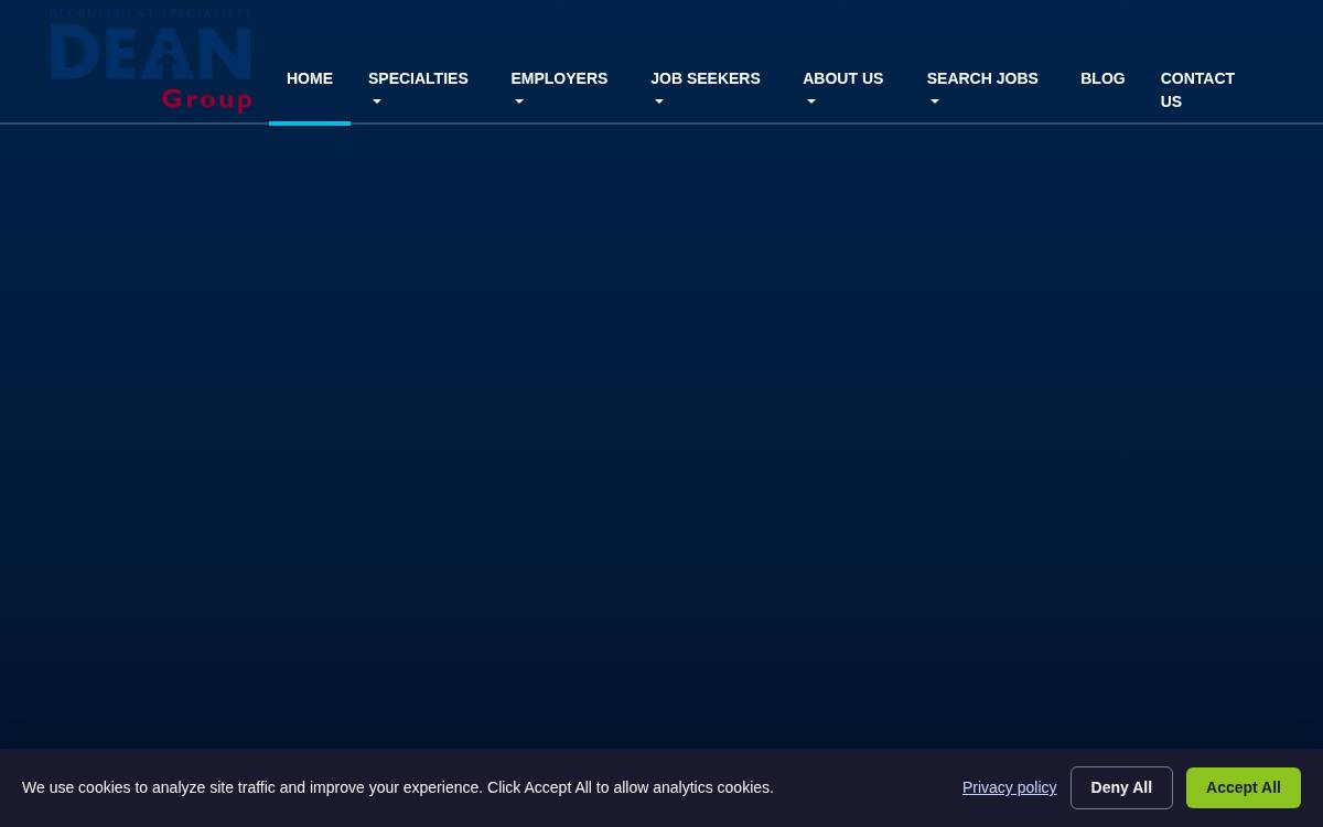 Dean Group Website website preview