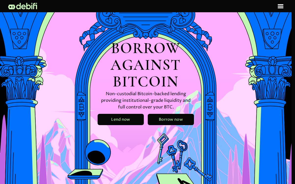 Debifi website preview