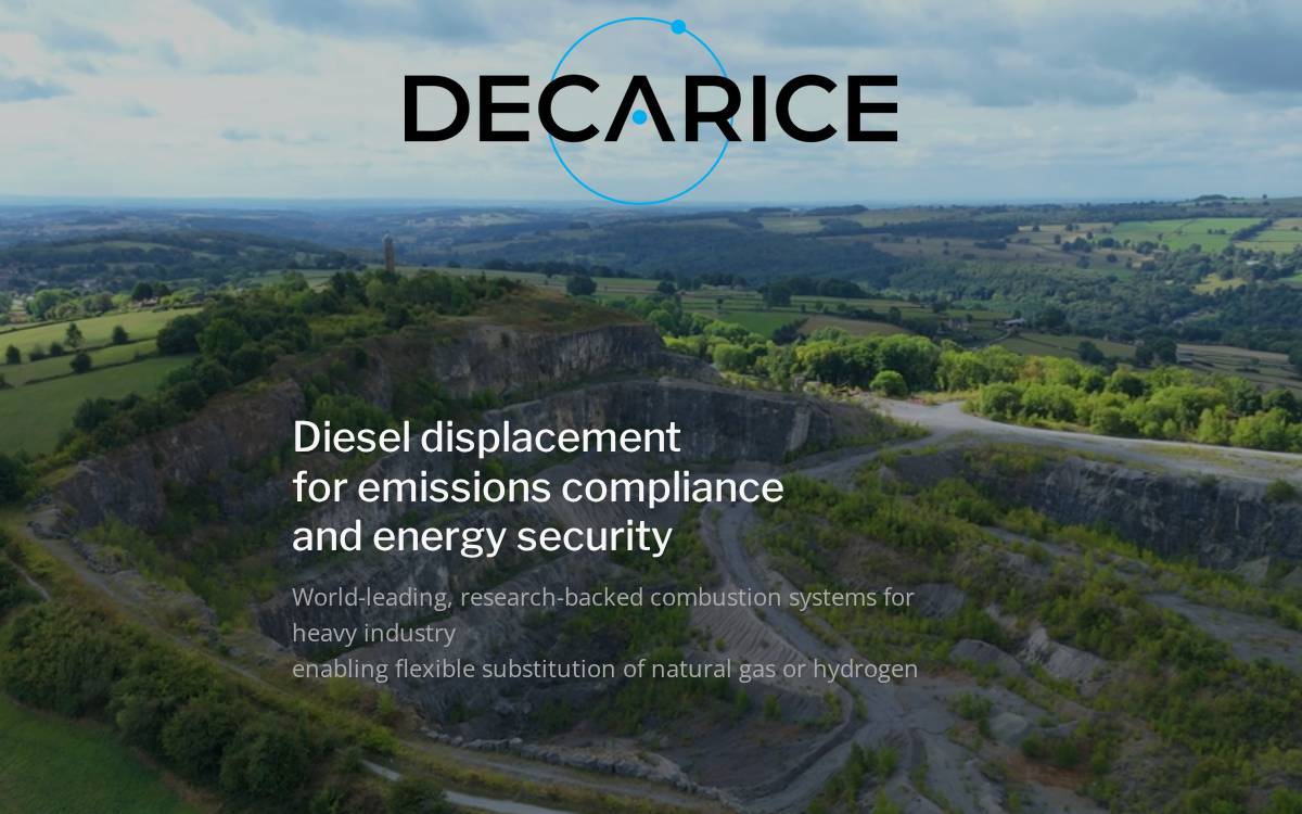 DeCarice website preview