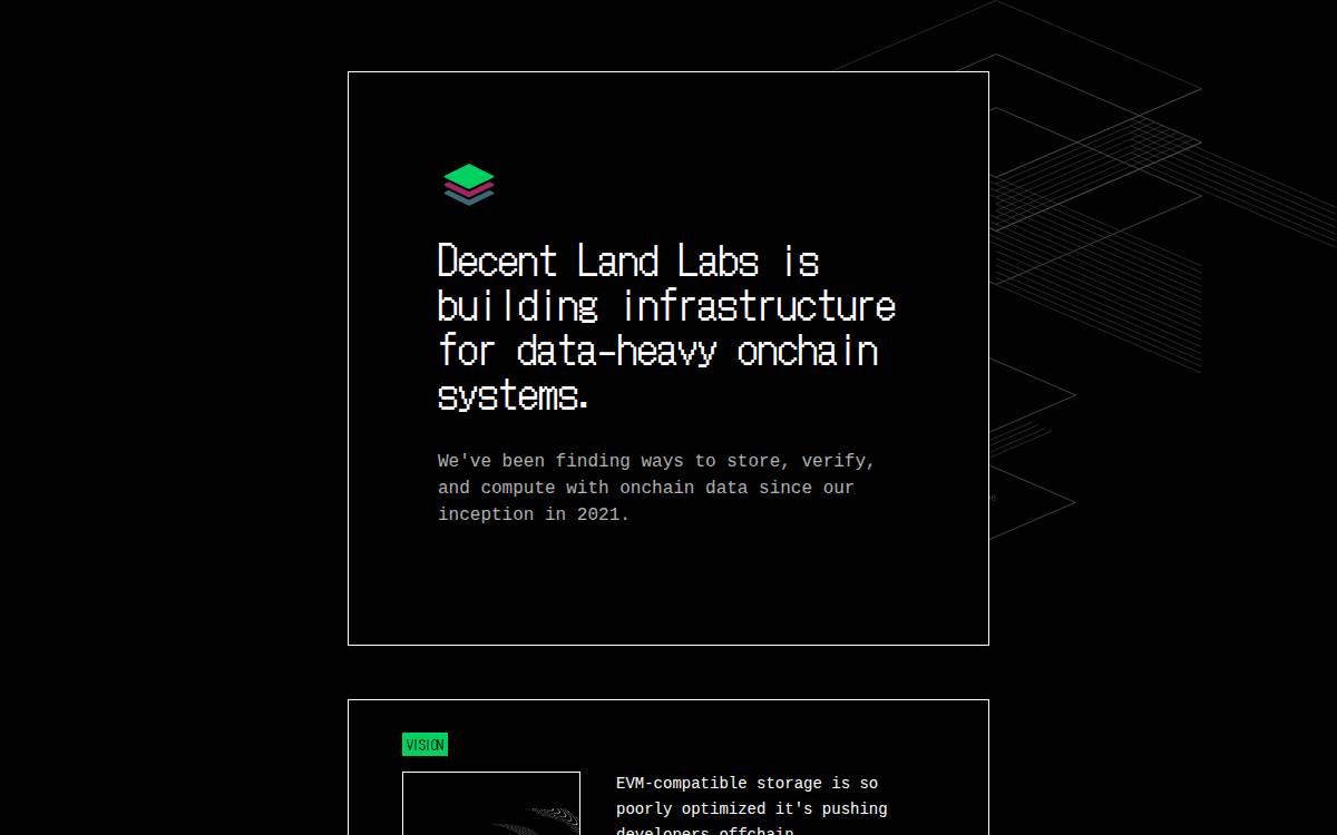 Decent website preview