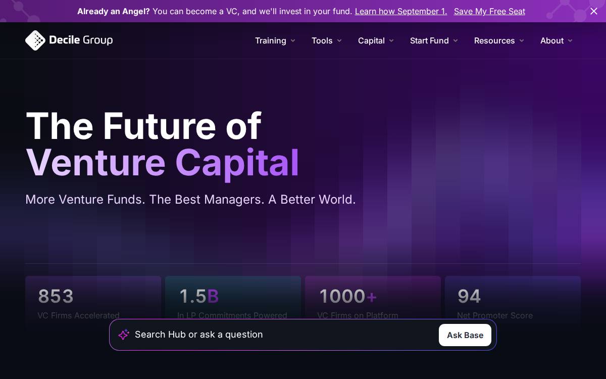 Decilegroup website preview