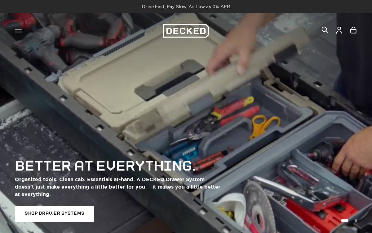 Decked website preview